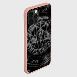 Чехол для iPhone 12 Pro Max ПЕНТАГРАММА,, цвет: 3D-светло-розовый — фото 2
