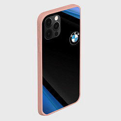 Чехол для iPhone 12 Pro Max BMW, цвет: 3D-светло-розовый — фото 2