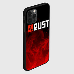 Чехол для iPhone 12 Pro Max RUST, цвет: 3D-черный — фото 2