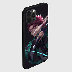 Чехол для iPhone 12 Pro Max KIMETSU NO YAIBA, цвет: 3D-черный — фото 2