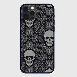 Чехол для iPhone 12 Pro Max Весёлый Роджер, цвет: 3D-черный