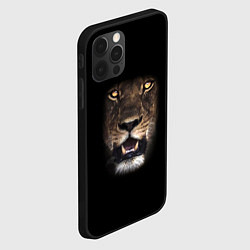 Чехол для iPhone 12 Pro Max Fangs, цвет: 3D-черный — фото 2