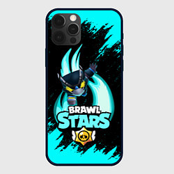 Чехол для iPhone 12 Pro Max Brawl stars mecha crow, цвет: 3D-черный