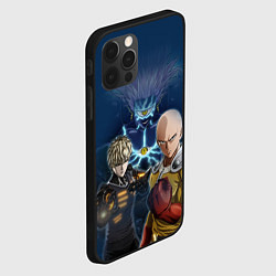 Чехол для iPhone 12 Pro Max One Punch Man, цвет: 3D-черный — фото 2