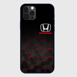 Чехол для iPhone 12 Pro Max HONDA, цвет: 3D-черный