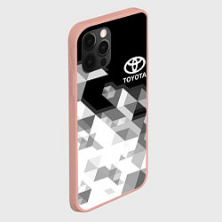 Чехол для iPhone 12 Pro Max TOYOTA, цвет: 3D-светло-розовый — фото 2