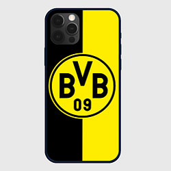 Чехол для iPhone 12 Pro Max BORUSSIA, цвет: 3D-черный