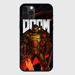 Чехол для iPhone 12 Pro Max DOOM ETERNAL, цвет: 3D-черный