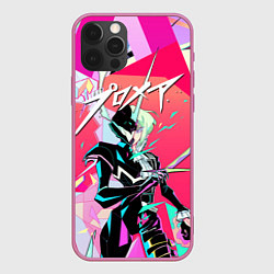 Чехол для iPhone 12 Pro Max PROMARE, цвет: 3D-малиновый