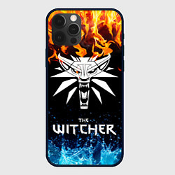 Чехол для iPhone 12 Pro Max The Witcher, цвет: 3D-черный