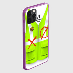 Чехол для iPhone 12 Pro Max Работник года Номер один, цвет: 3D-сиреневый — фото 2