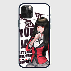 Чехол для iPhone 12 Pro Max Kakegurui, цвет: 3D-черный