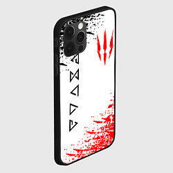 Чехол для iPhone 12 Pro Max THE WITCHER, цвет: 3D-черный — фото 2