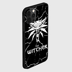 Чехол для iPhone 12 Pro Max The Witcher, цвет: 3D-черный — фото 2