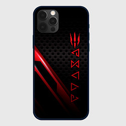 Чехол для iPhone 12 Pro Max The Witcher, цвет: 3D-черный