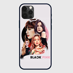 Чехол для iPhone 12 Pro Max Blackpink, цвет: 3D-черный