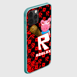 Чехол для iPhone 12 Pro Max ROBLOX: PIGGI, цвет: 3D-мятный — фото 2