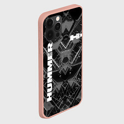 Чехол для iPhone 12 Pro Max HUMMER, цвет: 3D-светло-розовый — фото 2