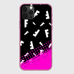 Чехол для iPhone 12 Pro Max FORTNITE ФОРТНАЙТ, цвет: 3D-малиновый