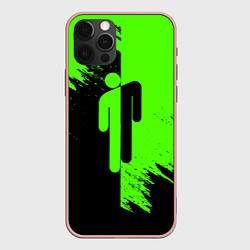 Чехол для iPhone 12 Pro Max BILLIE EILISH БИЛЛИ АЙЛИШ, цвет: 3D-светло-розовый