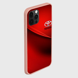 Чехол для iPhone 12 Pro Max TOYOTA, цвет: 3D-светло-розовый — фото 2