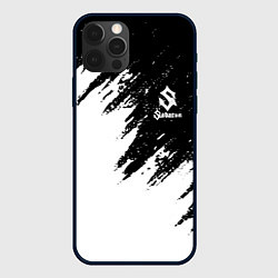 Чехол для iPhone 12 Pro Max Sabaton, цвет: 3D-черный