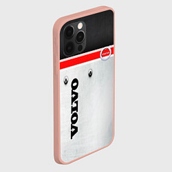 Чехол для iPhone 12 Pro Max VOLVO, цвет: 3D-светло-розовый — фото 2