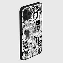 Чехол для iPhone 12 Pro Max МОБ ПСИХО 100, цвет: 3D-черный — фото 2