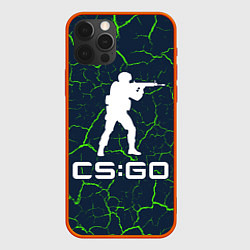 Чехол для iPhone 12 Pro Max CS GO КС ГО, цвет: 3D-красный