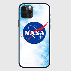Чехол для iPhone 12 Pro Max NASA НАСА, цвет: 3D-черный
