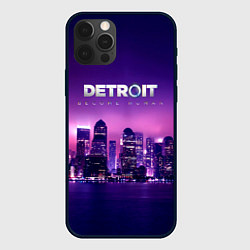 Чехол для iPhone 12 Pro Max Detroit Become Human S, цвет: 3D-черный