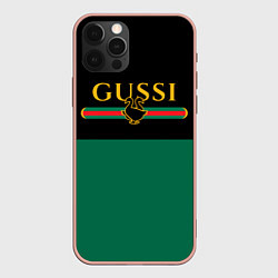 Чехол iPhone 12 Pro Max GUSSI ГУСИ