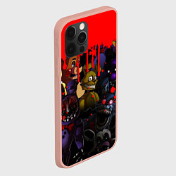 Чехол для iPhone 12 Pro Max Five Nights At Freddys, цвет: 3D-светло-розовый — фото 2