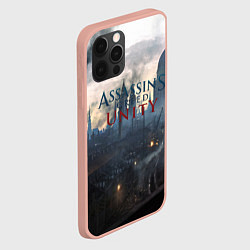 Чехол для iPhone 12 Pro Max Assassin’s Creed Unity, цвет: 3D-светло-розовый — фото 2