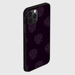 Чехол для iPhone 12 Pro Max Герб, цвет: 3D-черный — фото 2