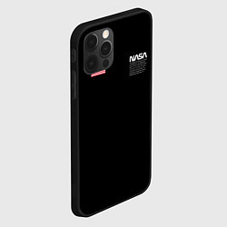 Чехол для iPhone 12 Pro Max NASA, цвет: 3D-черный — фото 2