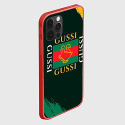 Чехол для iPhone 12 Pro Max GUSSI ГУСИ, цвет: 3D-красный — фото 2