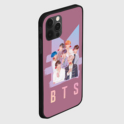 Чехол для iPhone 12 Pro Max BTS, цвет: 3D-черный — фото 2