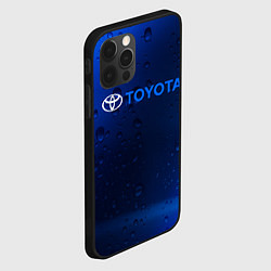 Чехол для iPhone 12 Pro Max TOYOTA ТОЙОТА, цвет: 3D-черный — фото 2