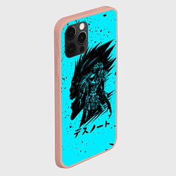 Чехол для iPhone 12 Pro Max Death Note, цвет: 3D-светло-розовый — фото 2