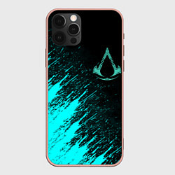 Чехол для iPhone 12 Pro Max Assassins Creed Valhalla, цвет: 3D-светло-розовый