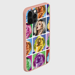 Чехол для iPhone 12 Pro Max Buzova pop-art, цвет: 3D-светло-розовый — фото 2