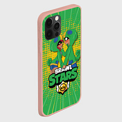 Чехол для iPhone 12 Pro Max BRAWL STARS, цвет: 3D-светло-розовый — фото 2