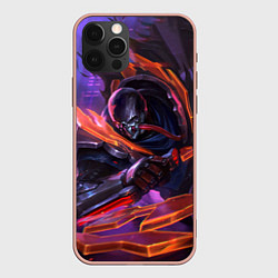 Чехол для iPhone 12 Pro Max Пайк League of legends, цвет: 3D-светло-розовый