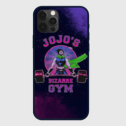 Чехол для iPhone 12 Pro Max JoJo’s Bizarre Adventure Gym, цвет: 3D-черный