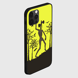 Чехол для iPhone 12 Pro Max Siren Head, цвет: 3D-черный — фото 2