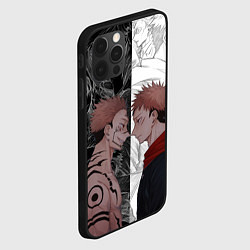 Чехол для iPhone 12 Pro Max Jujutsu Kaisen Сукуна х Юдзи, цвет: 3D-черный — фото 2