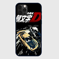 Чехол для iPhone 12 Pro Max Initial D Z, цвет: 3D-черный