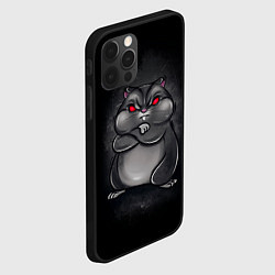 Чехол для iPhone 12 Pro Max HAMSTER, цвет: 3D-черный — фото 2