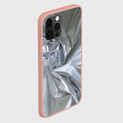 Чехол для iPhone 12 Pro Max Фольга, цвет: 3D-светло-розовый — фото 2